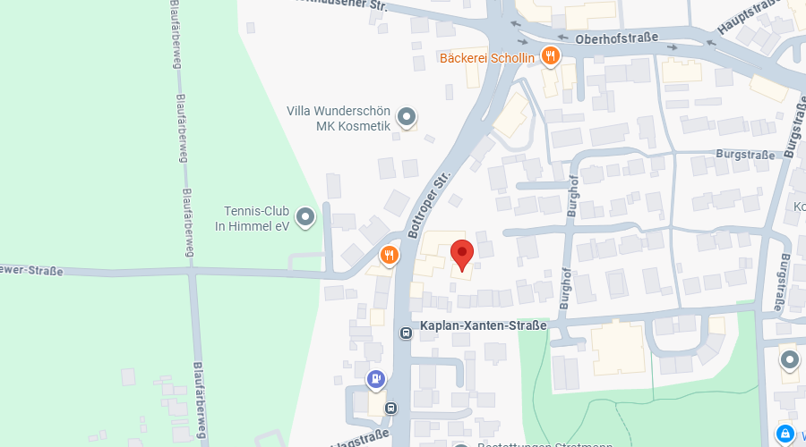 Karte – Standort Bottrop-Kirchhellen, Bottroper Str. 15a